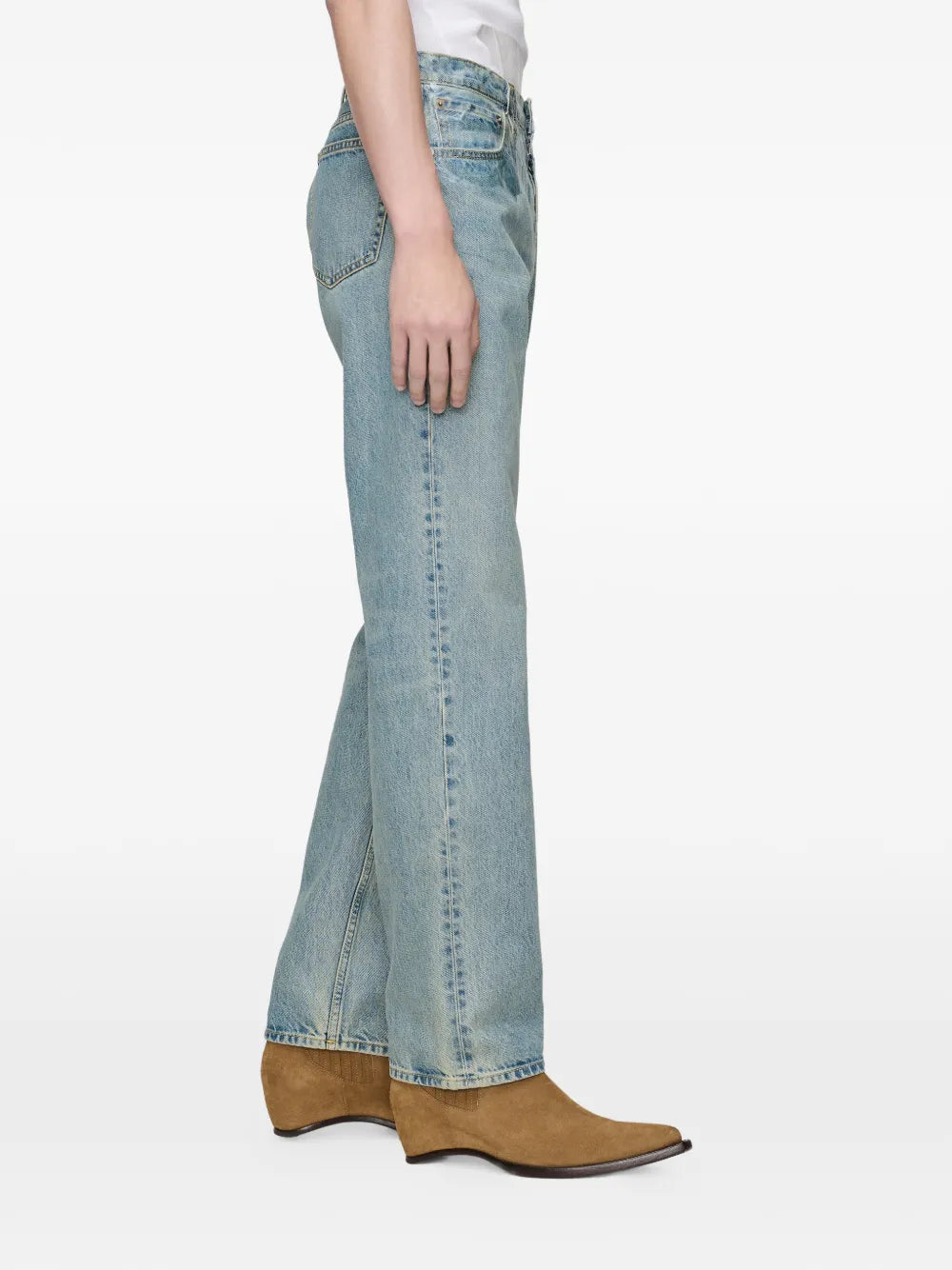 Maison Margiela jeans con trabillas - Azul - imagen 4