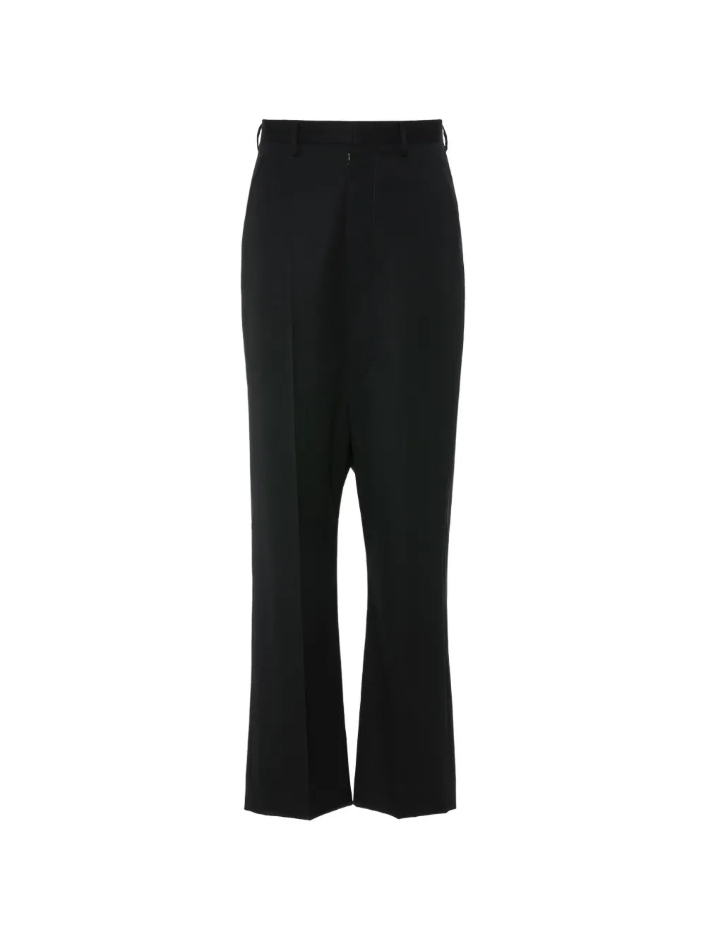 Maison Margiela pantalones con tiro caído - Negro - imagen 1