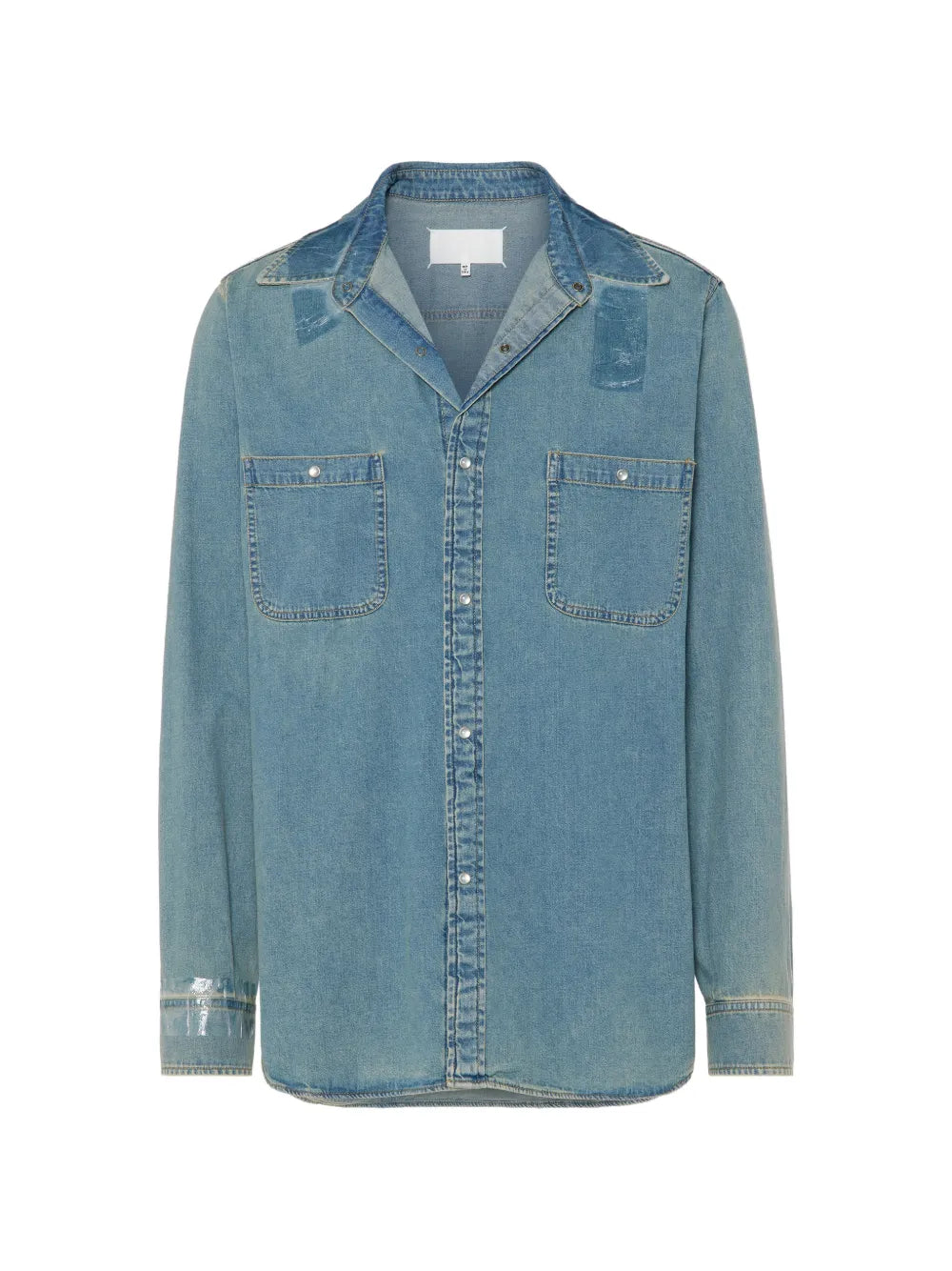 Maison Margiela camisa manga larga - Azul - imagen 1