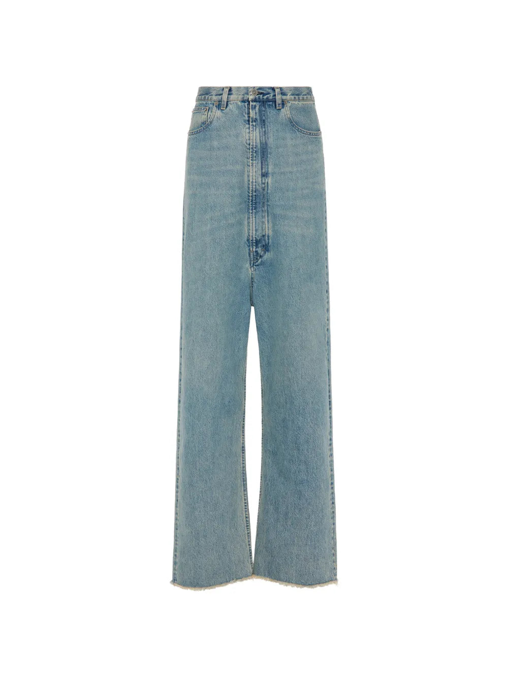 Maison Margiela jeans con tiro caído y cinco bolsillos - Azul - imagen 1