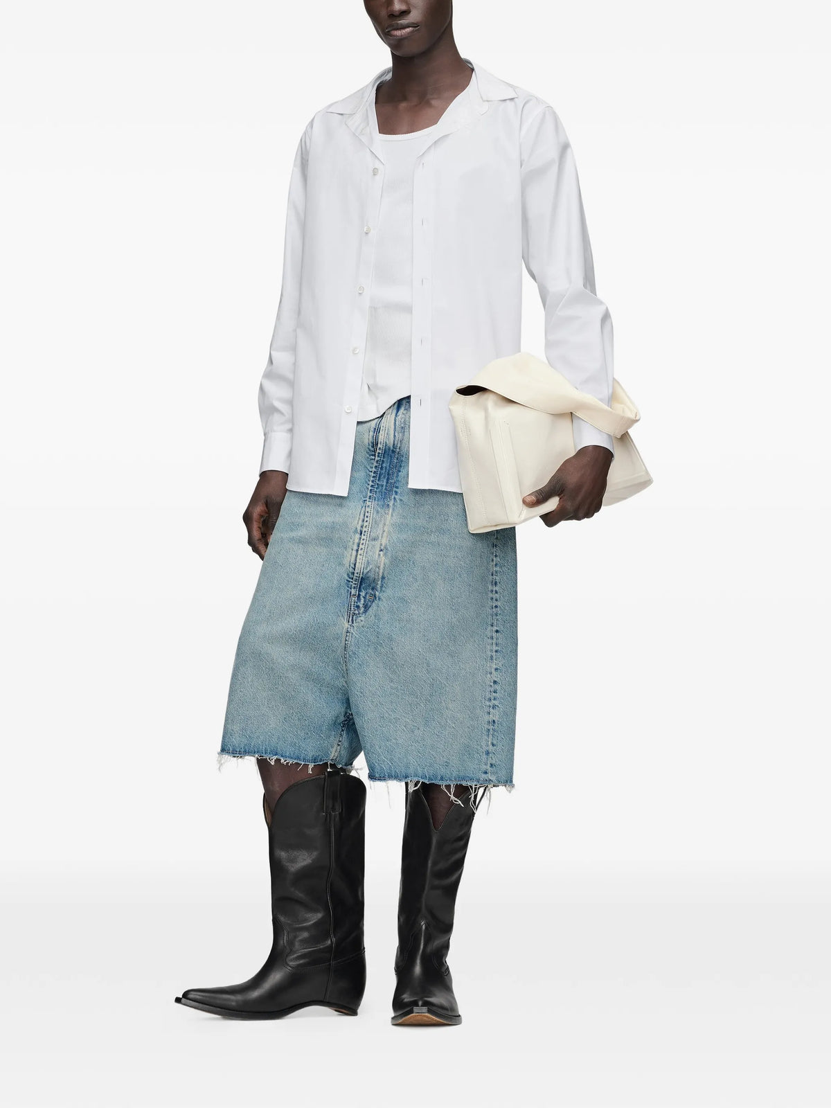 Maison Margiela bolsa Box mediana - Neutro - imagen 2