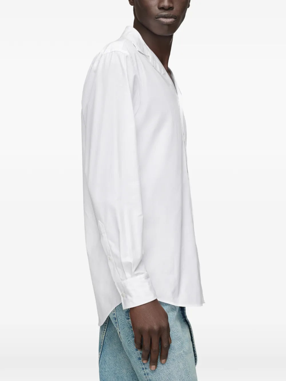 Maison Margiela camisa de algodón - Blanco - imagen 4