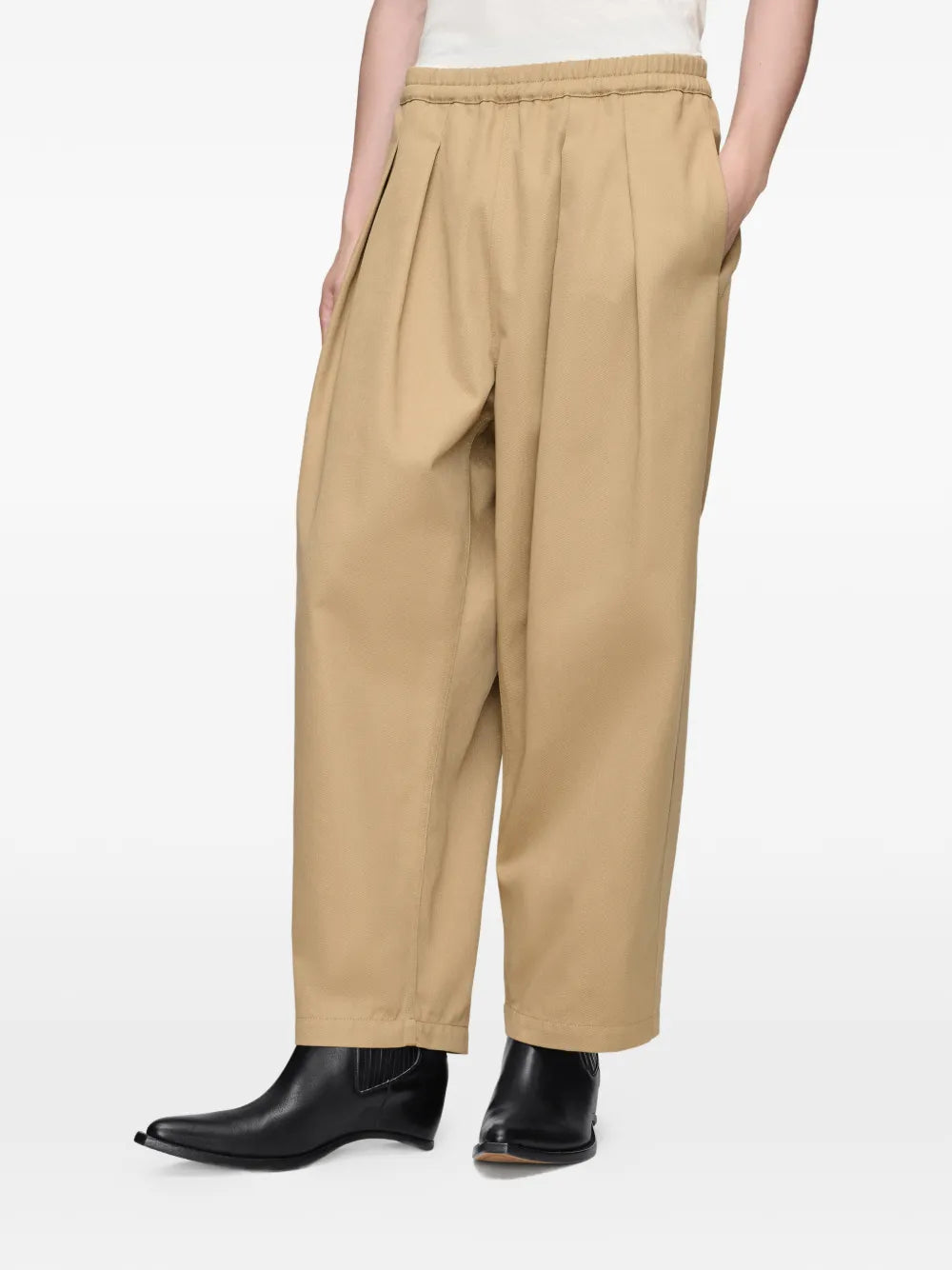 Maison Margiela pantalones con tiro caído - Neutro - imagen 3