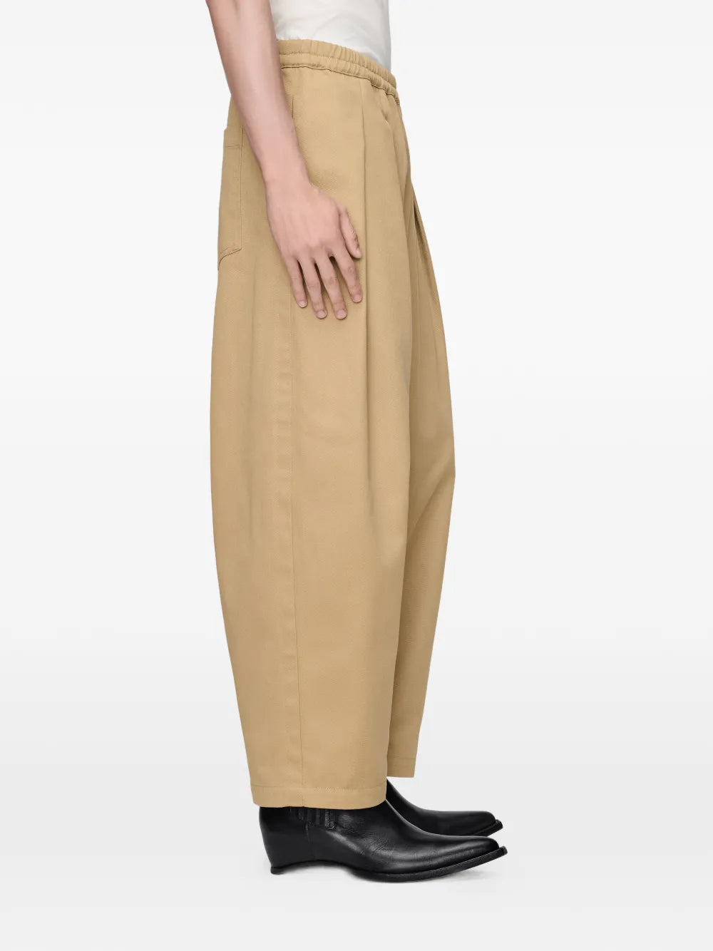 Maison Margiela pantalones con tiro caído - Neutro - imagen 4