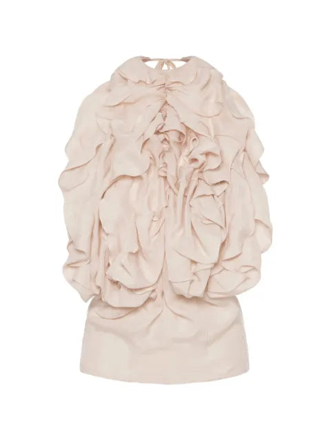Maison Margiela top con cuello halter - imagen 1