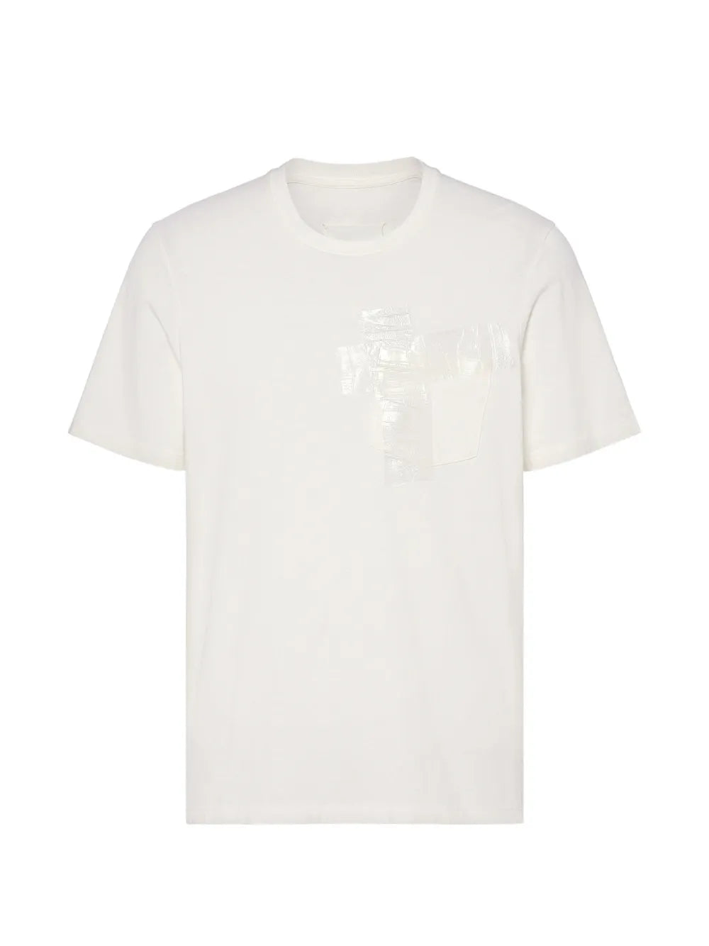 Maison Margiela playera de jersey de algodón - Blanco - imagen 1