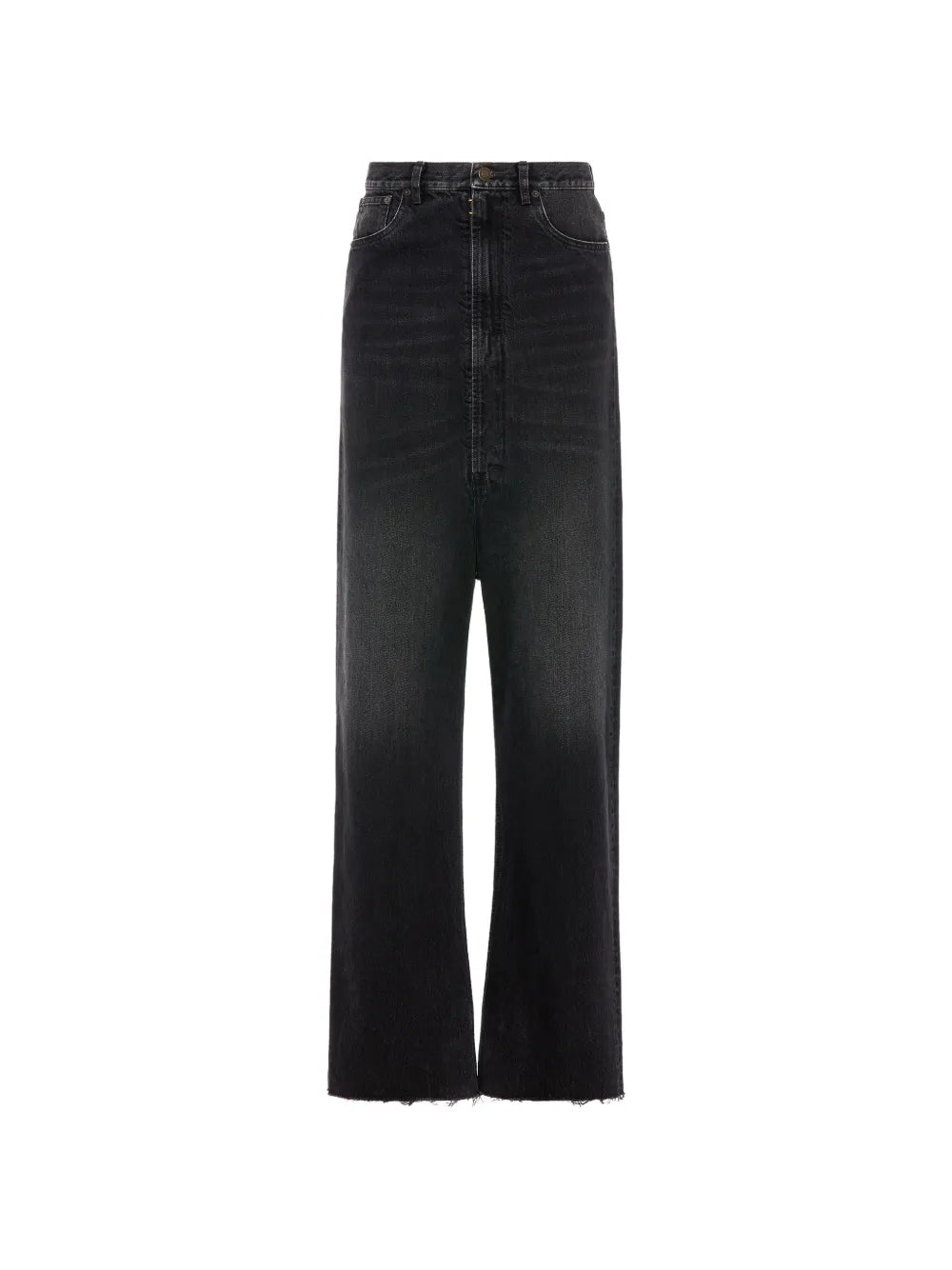 Maison Margiela jeans con tiro caído - Negro - imagen 1