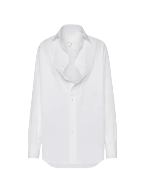 Maison Margiela camisa con cuello plegable - imagen 1