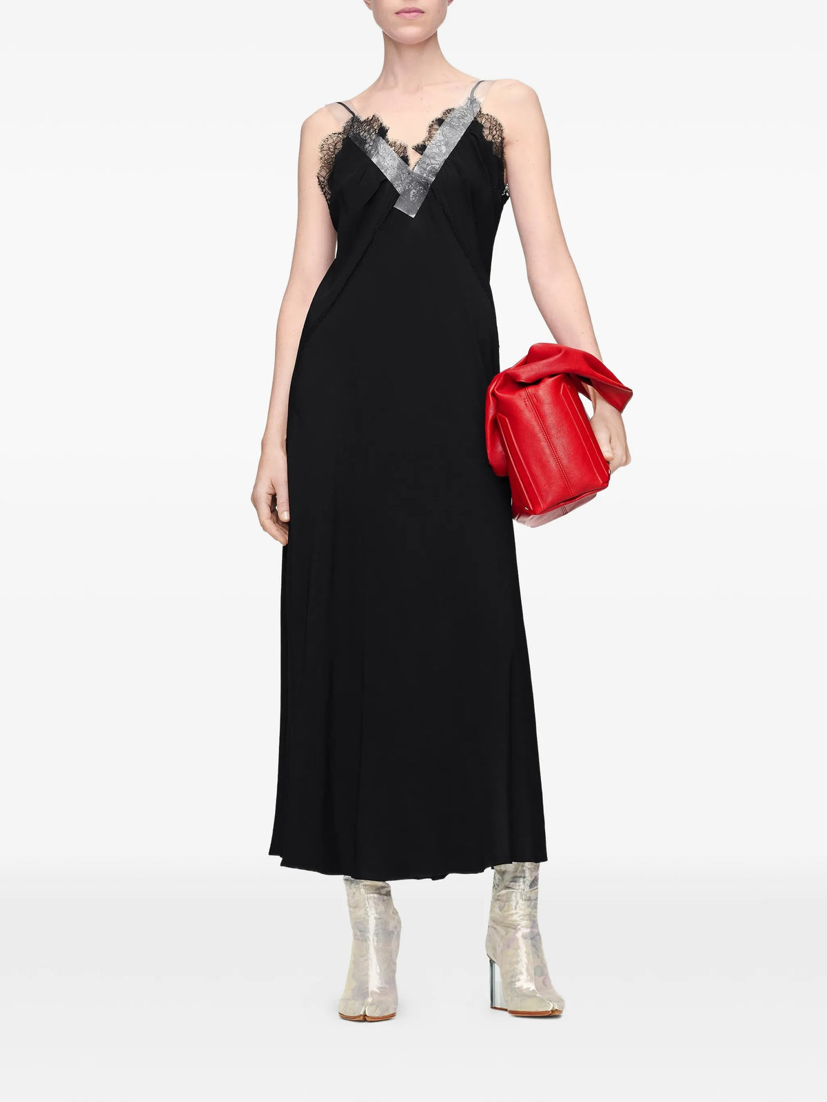 Maison Margiela bolsa Box mediana - Rojo - imagen 3