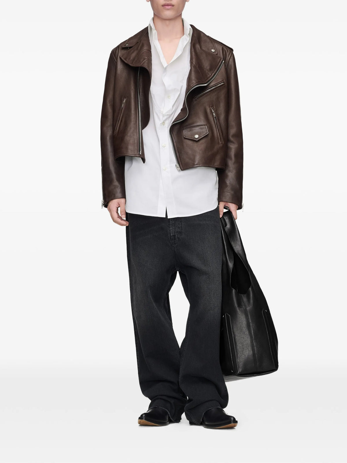 Maison Margiela bolsa Box XL - Negro - imagen 2
