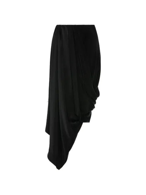 Maison Margiela falda midi con diseño drapeado - imagen 1