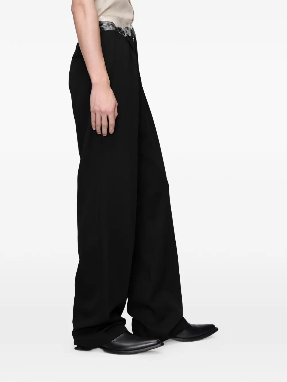Maison Margiela pantalones con bolsillos - Negro - imagen 4