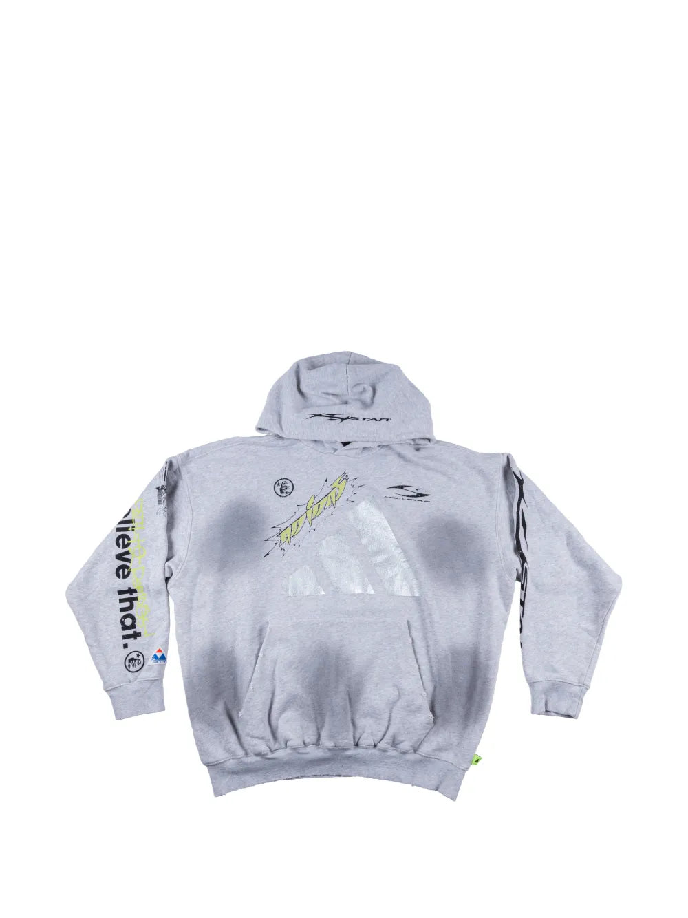 HELLSTAR hoodie Anthony Edwards gris | Farfetch 34381311