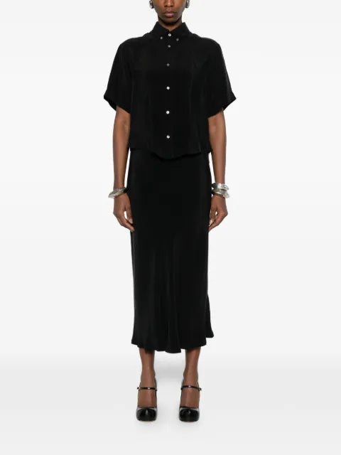 Maison Margiela falda midi slip-on - imagen 2