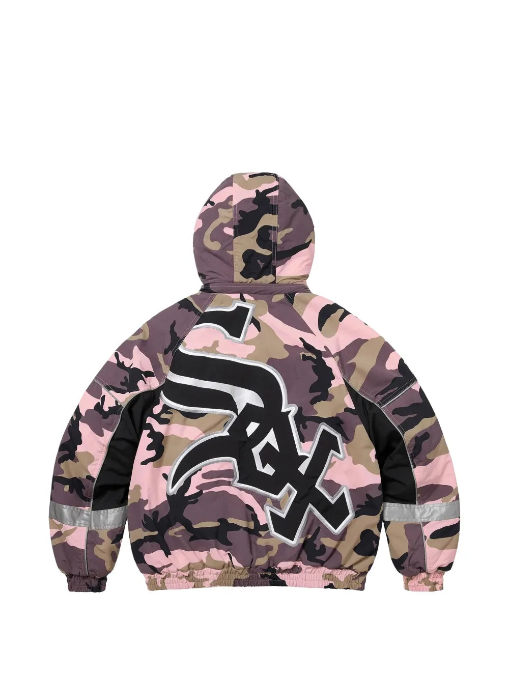 Supreme chamarra con capucha y estampado militar - Neutro - imagen 2