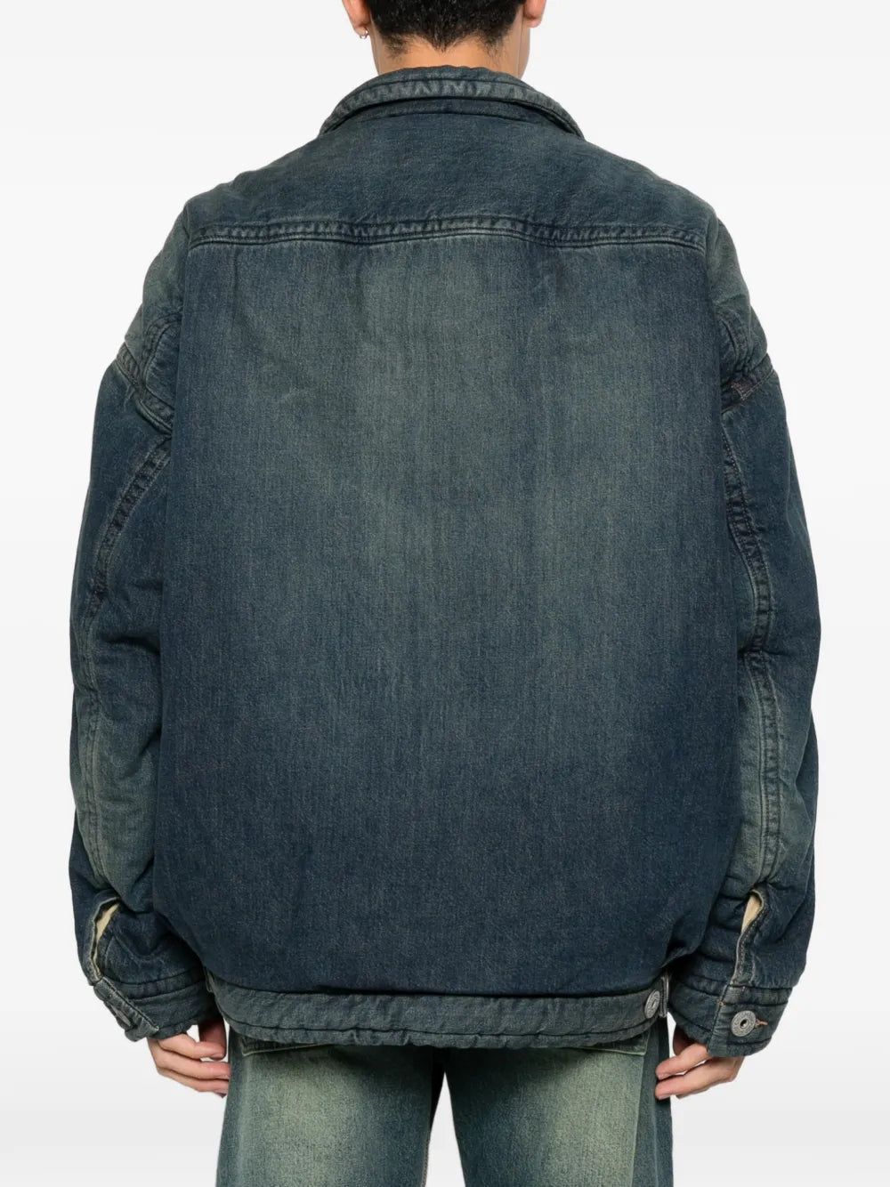 Maison MIHARA YASUHIRO plumífero vaquero - azul