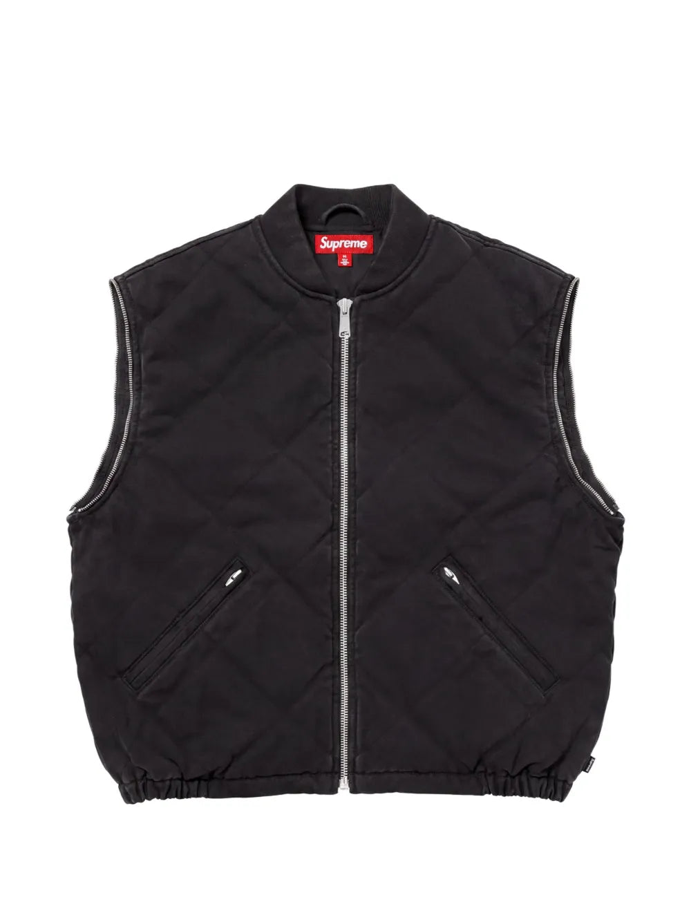 Supreme quilted-design bomber jacket - Negro - imagen 3