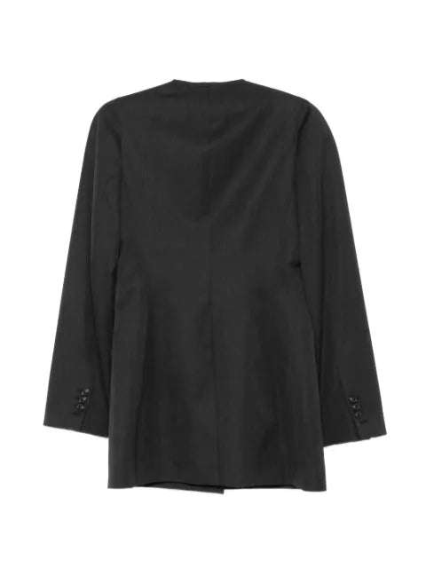 Maison Margiela blazer sin cuello - imagen 2