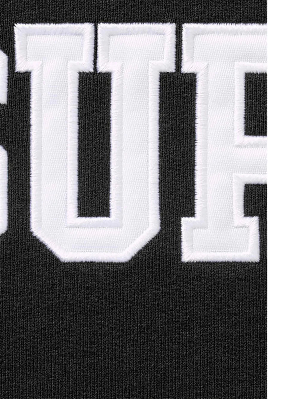 Supreme sudadera con medio cierre y detalle de bandera - Negro - imagen 2