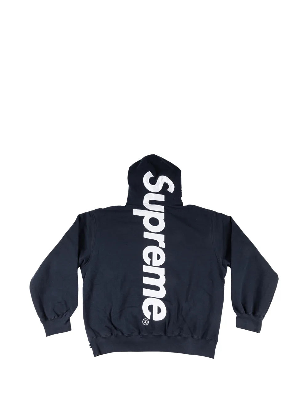 Supreme hoodie con aplique satinado - Azul - imagen 2