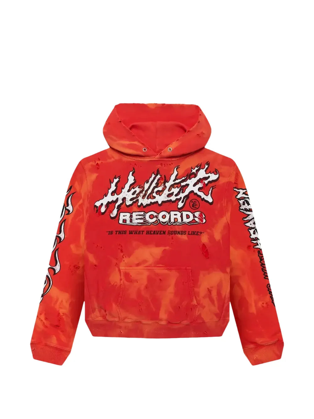HELLSTAR hoodie con estampado gráfico rojo | Farfetch 34728020
