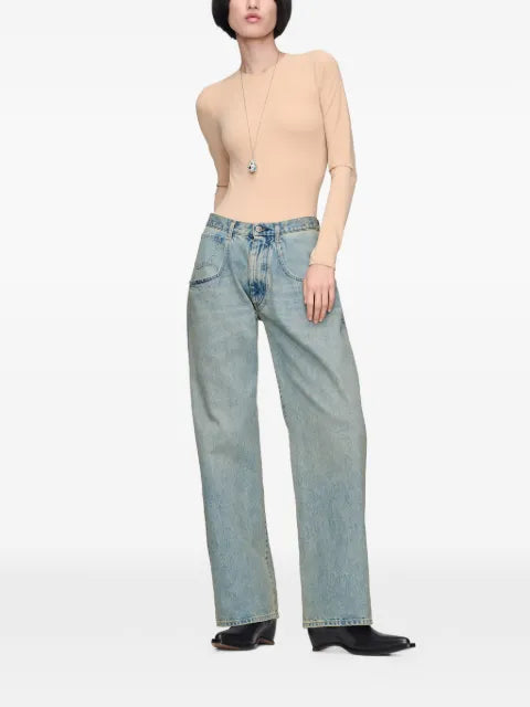 Maison Margiela jeans anchos - imagen 2