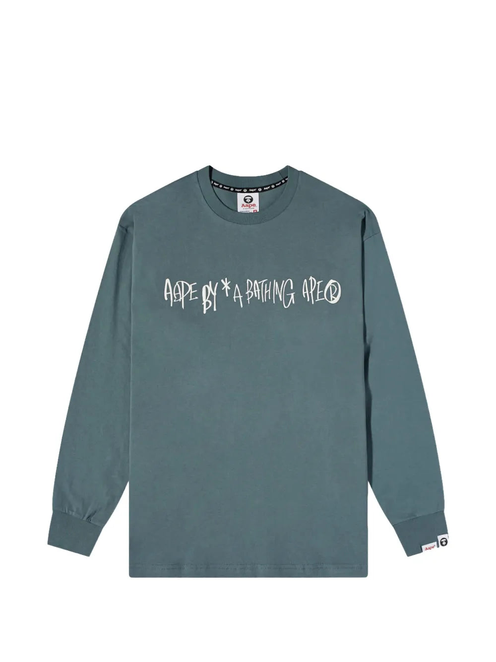 A BATHING APE® sudadera con logo de disco