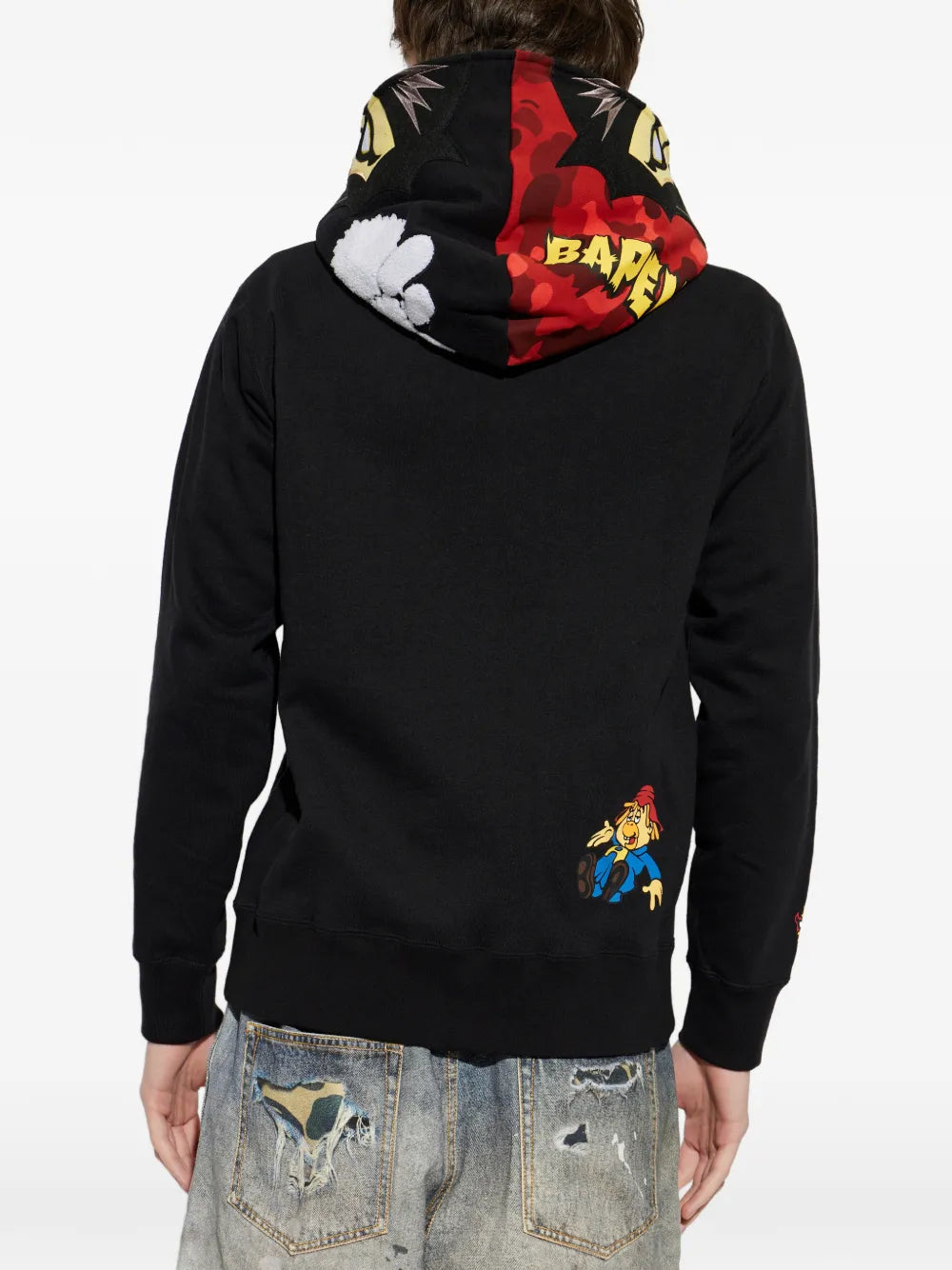 A BATHING APE® hoodie con cierre