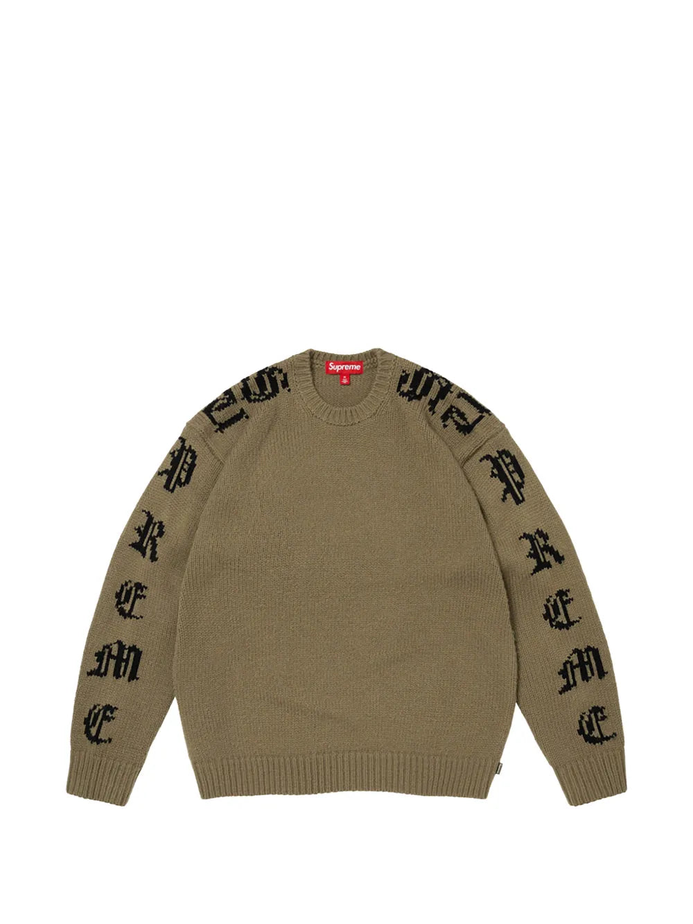 Supreme suéter Old English - Verde - imagen 1