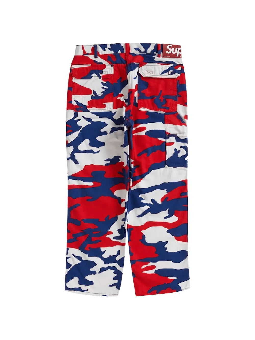 Supreme jeans utility con doble rodilla - Rojo - imagen 2