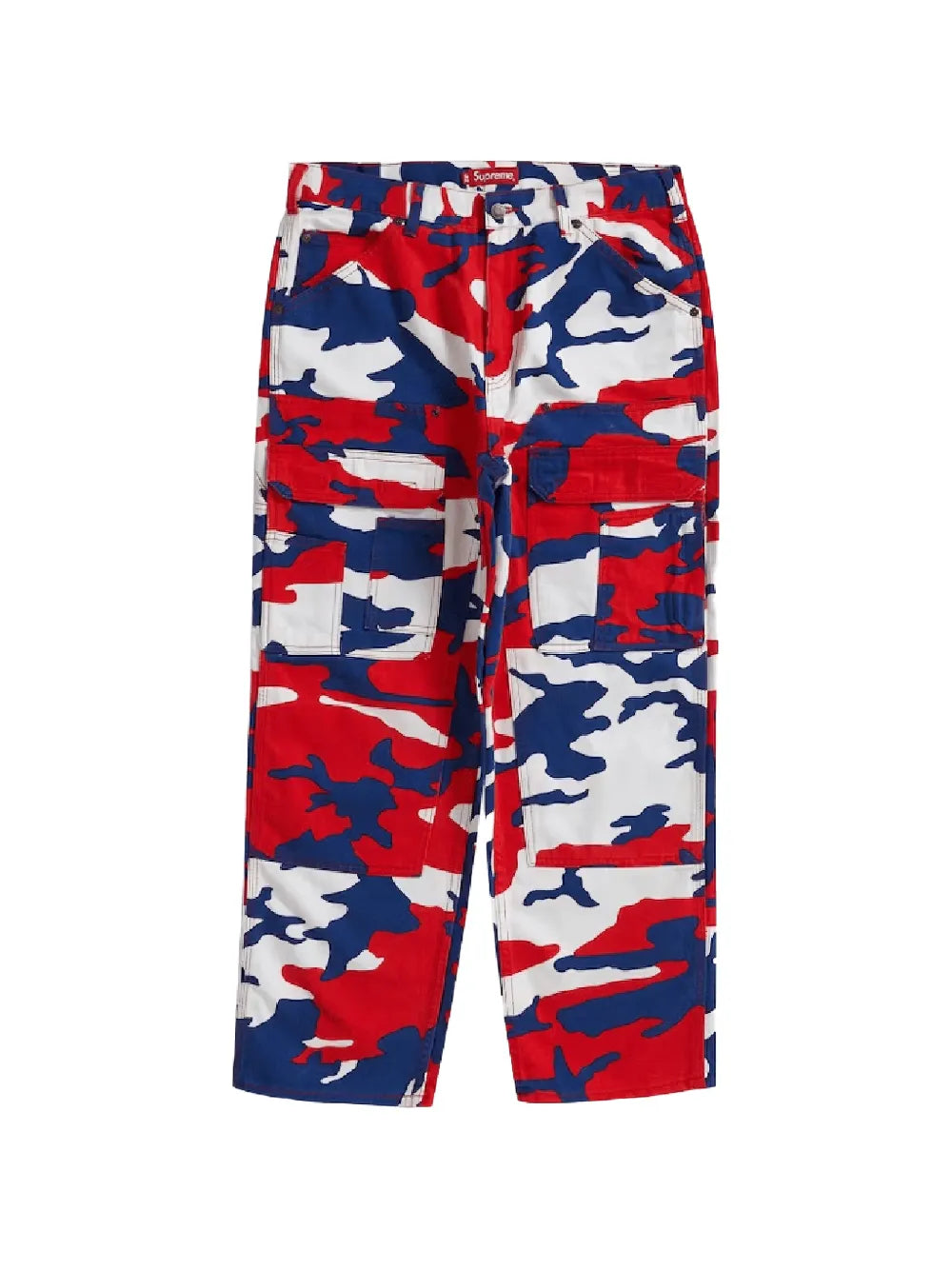 Supreme jeans utility con doble rodilla - Rojo - imagen 1