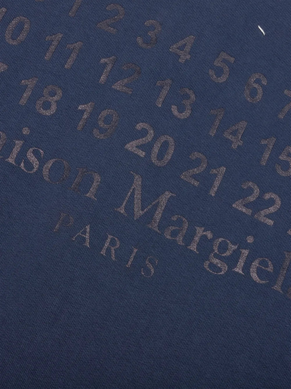Maison Margiela hoodie con cierre - Azul - imagen 4