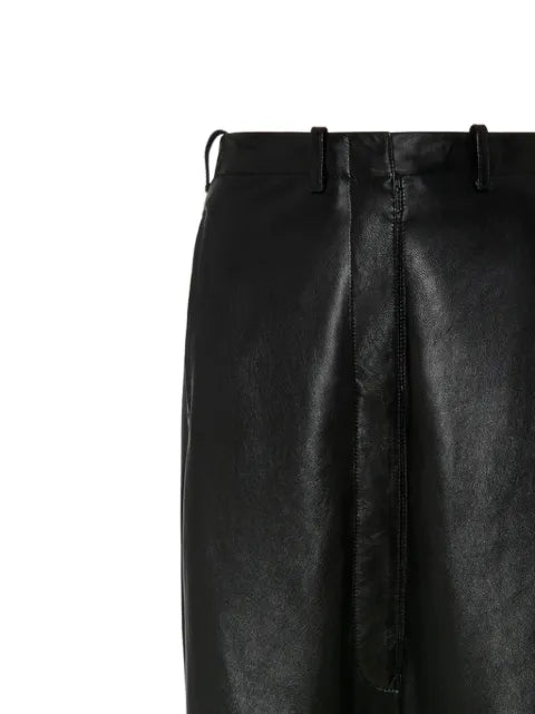 Maison Margiela joggers de piel - imagen 2