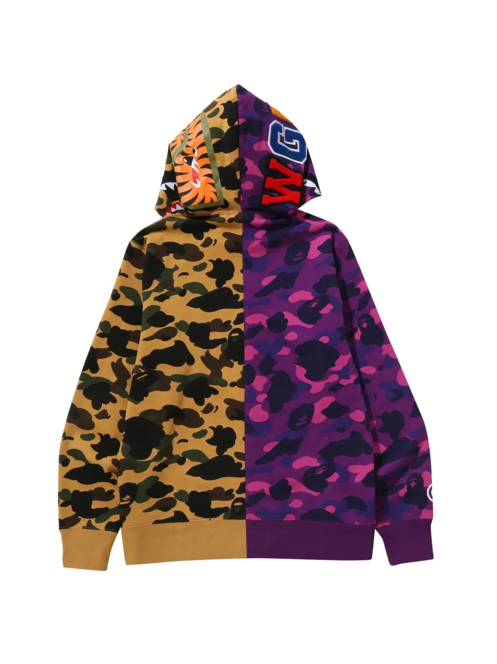 A BATHING APE® hoodie con cierre