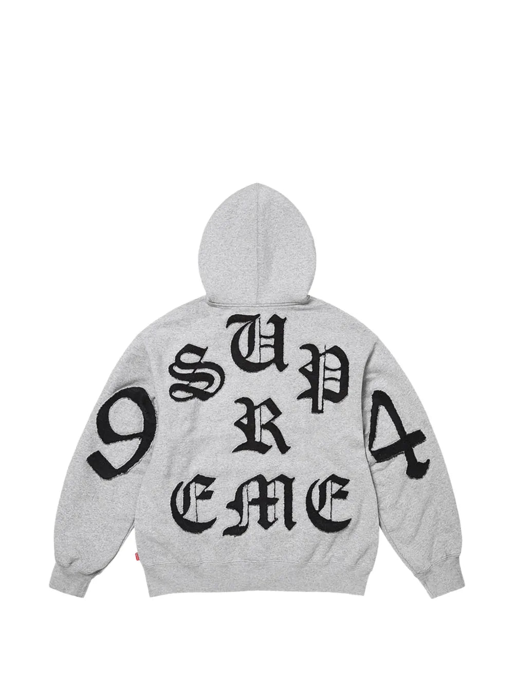 Supreme hoodie con aberturas y cierre - Gris - imagen 2