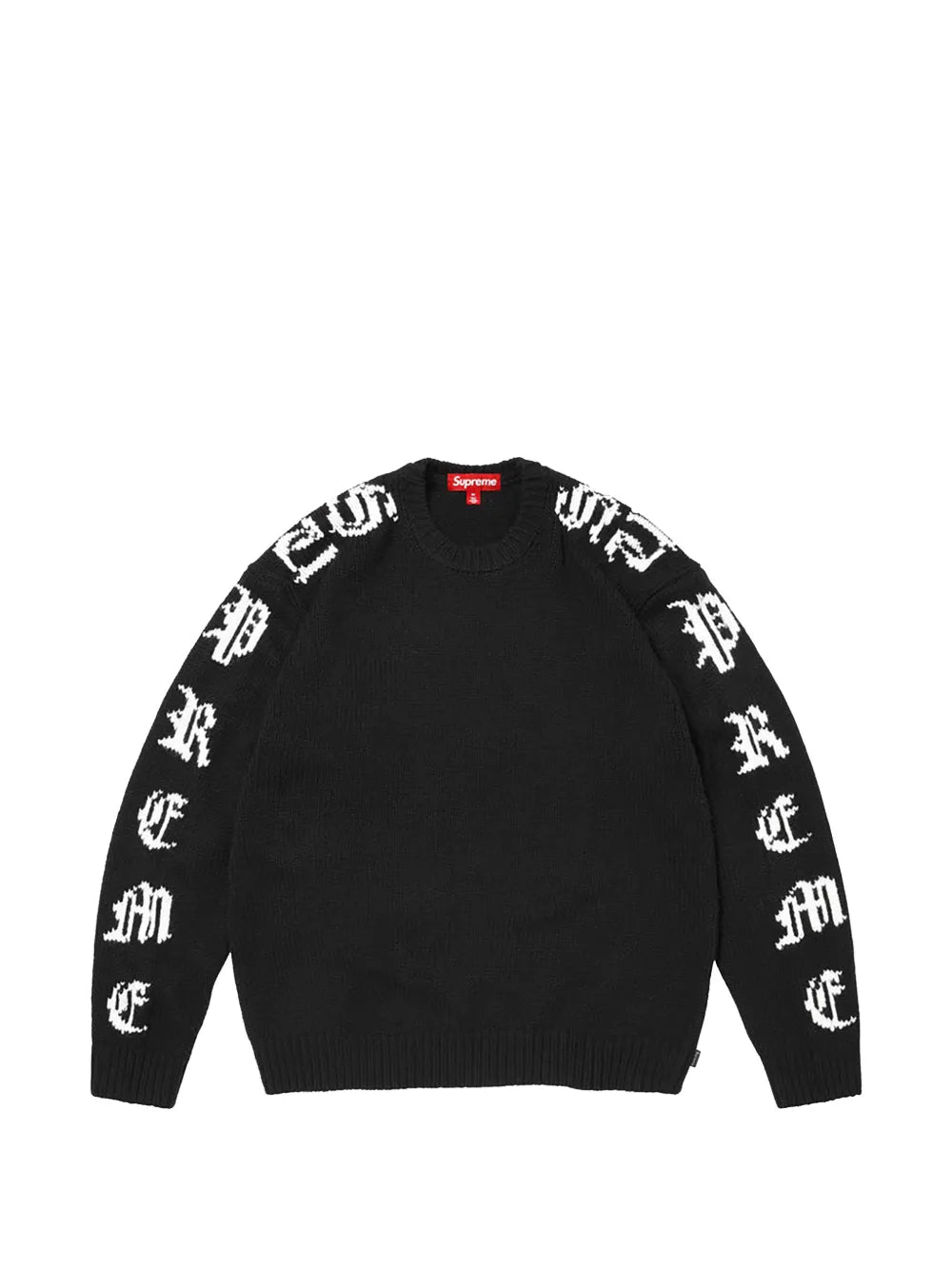 Supreme suéter Old English con detalle el logo - Negro - imagen 1