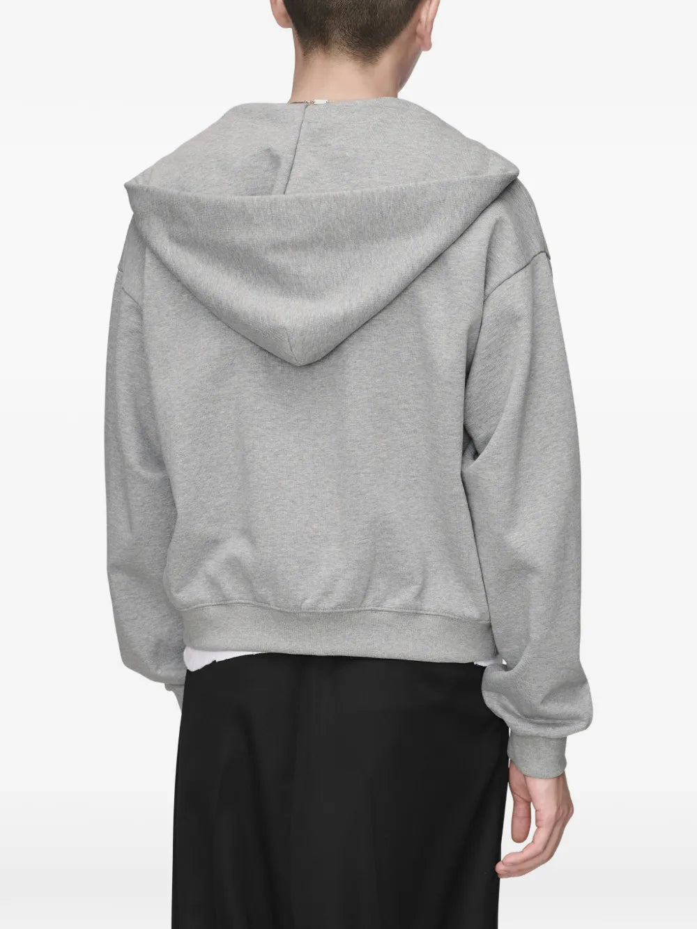 Maison Margiela sudadera con capucha y cierre - Gris - imagen 4