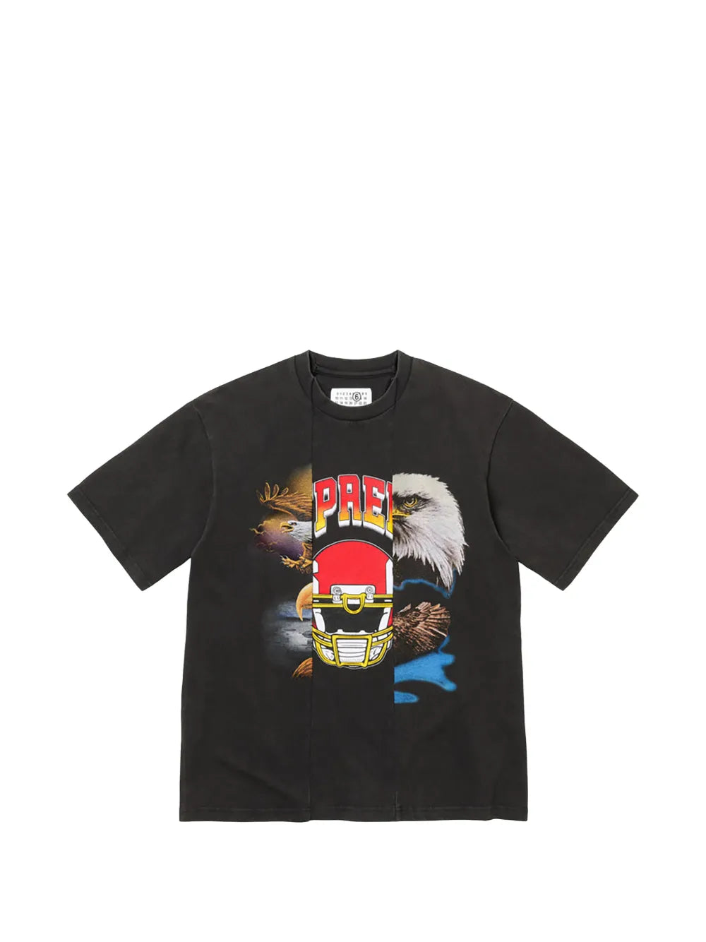 Supreme playera manga corta en colaboración con MM6 Maison Margiela - Negro - imagen 1
