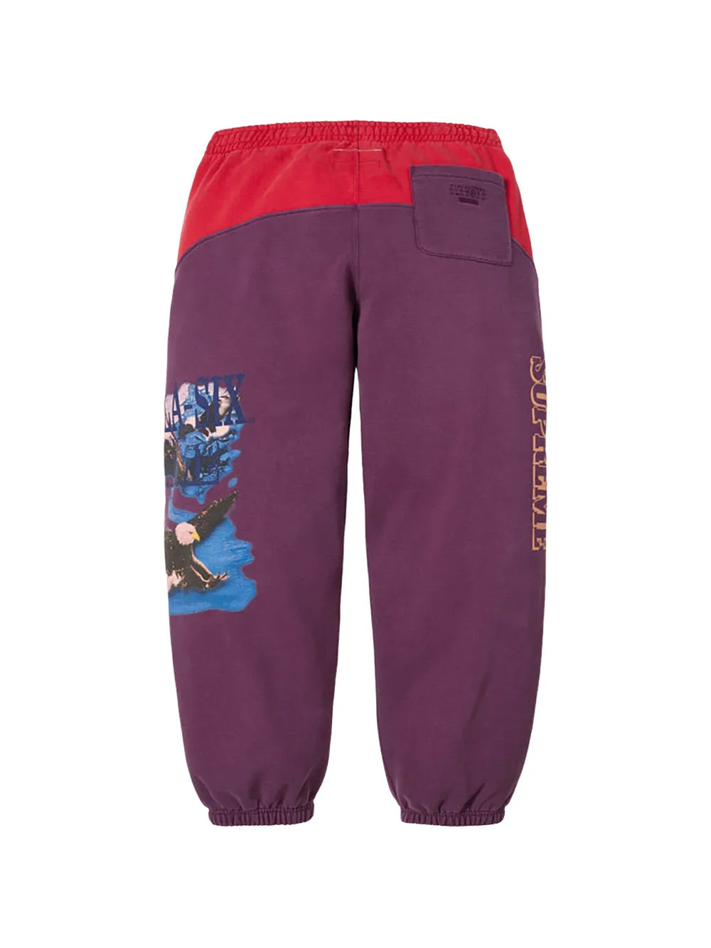 Supreme pants con estampado gráfico en colaboración con Maison Margiela - Morado - imagen 2