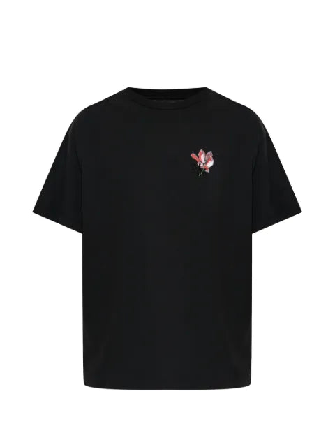 Maison Margiela playera con estampado floral - imagen 1