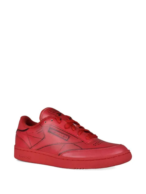 Maison Margiela tenis Project 0 Club C - Rojo - vista 2