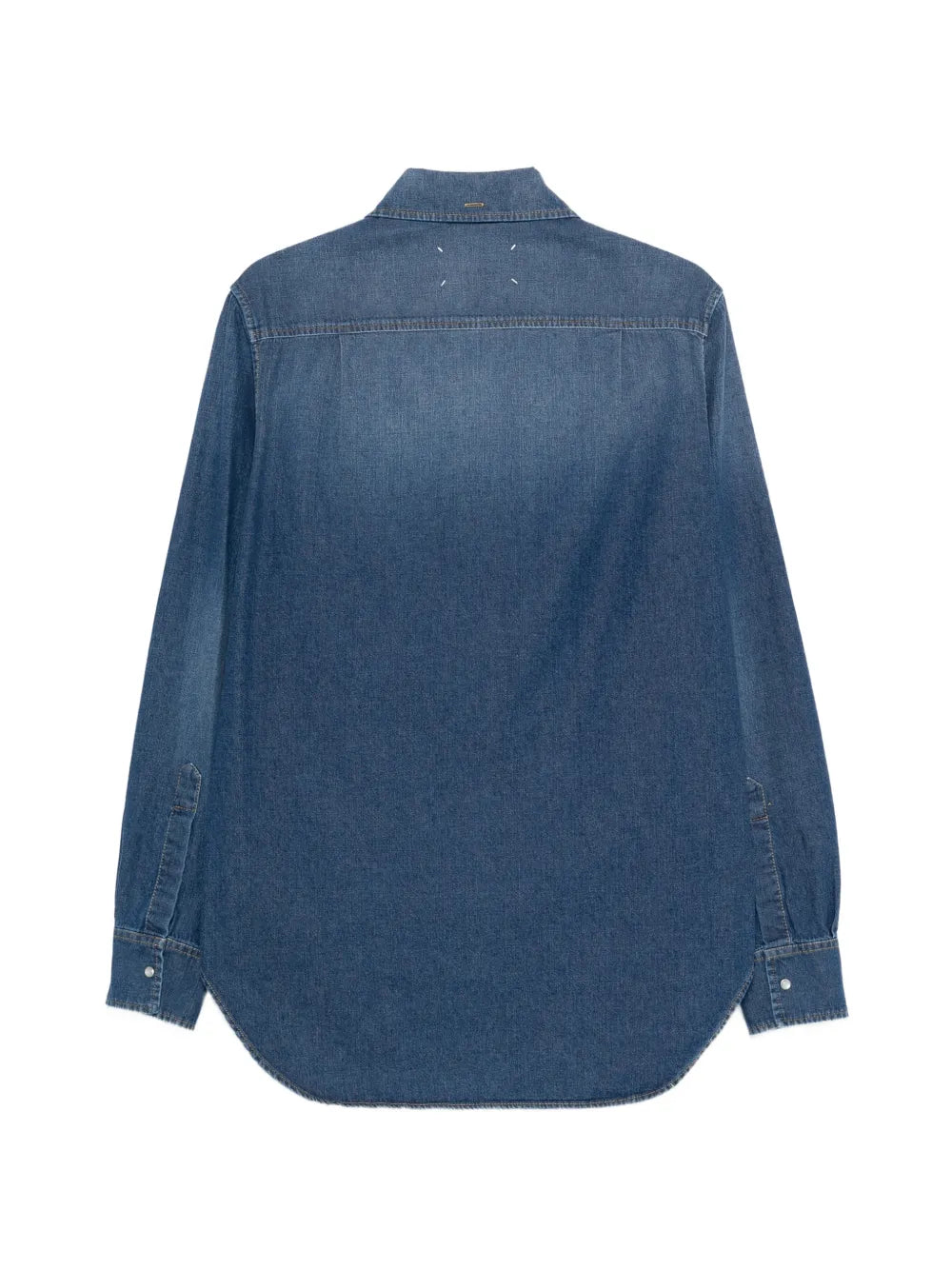 Maison Margiela camisa manga larga con botones - Azul - imagen 2