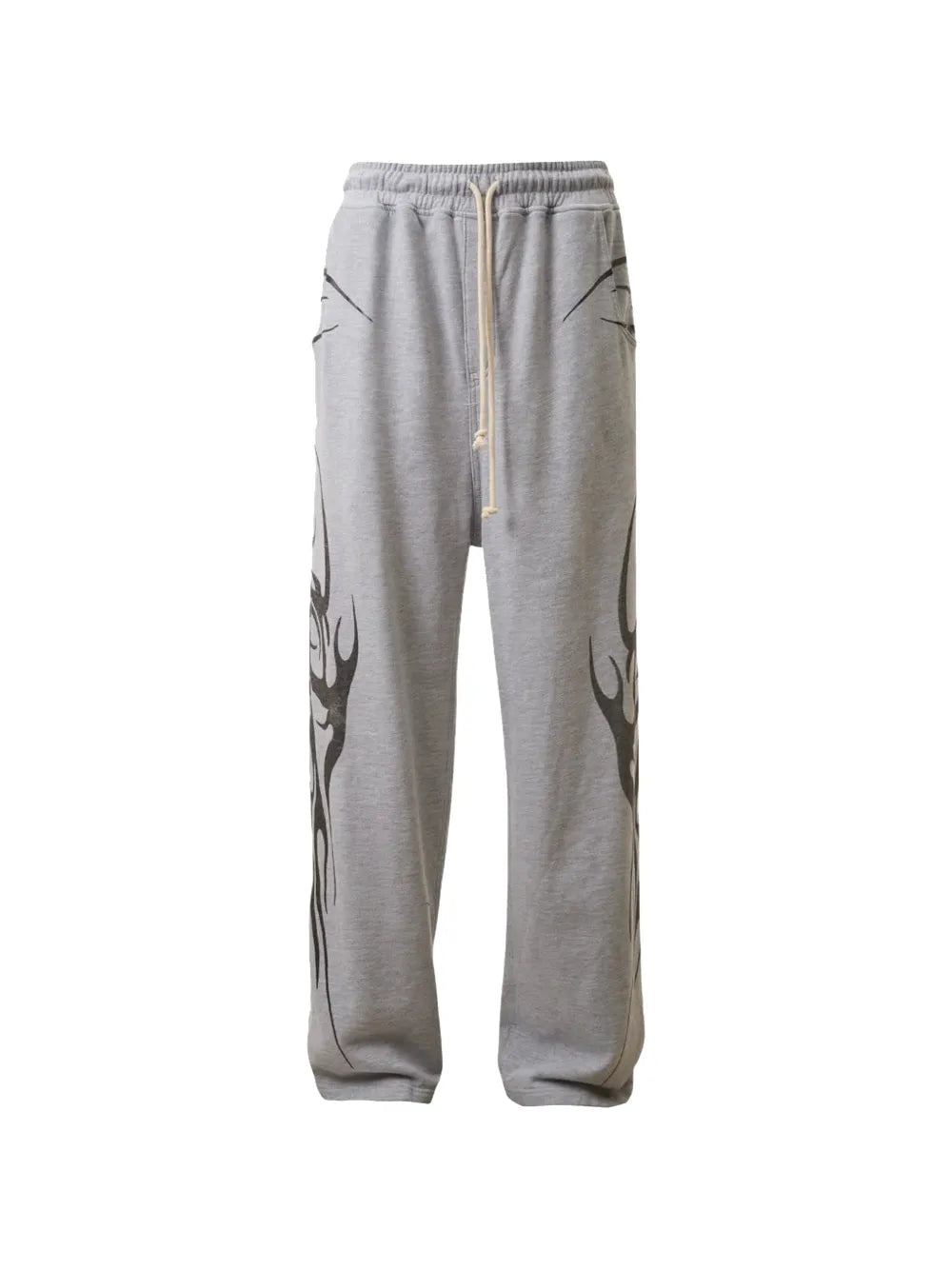 HELLSTAR pants con llamas estampadas gris | Farfetch 35202706