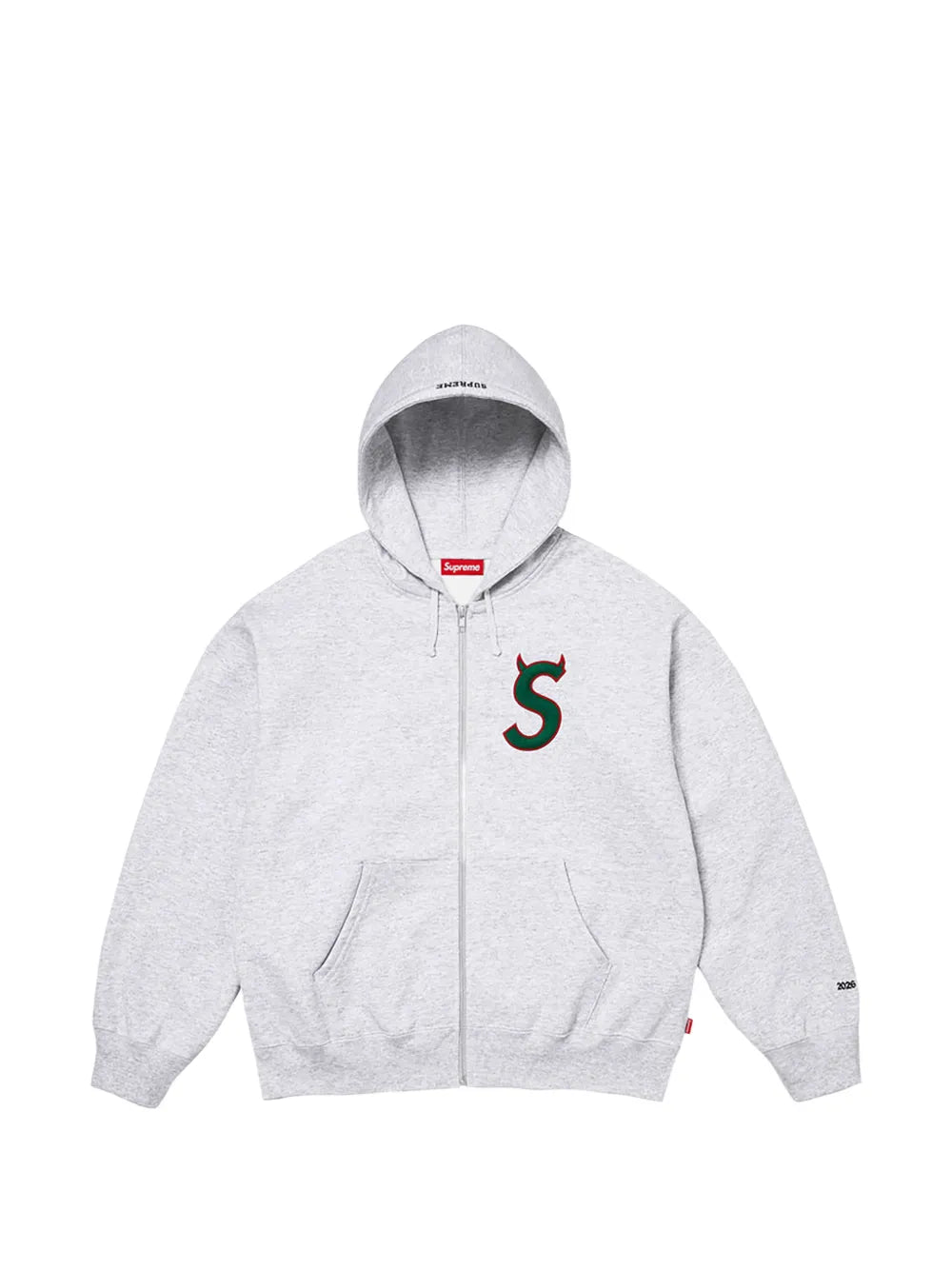 Supreme hoodie Devil S - Gris - imagen 1