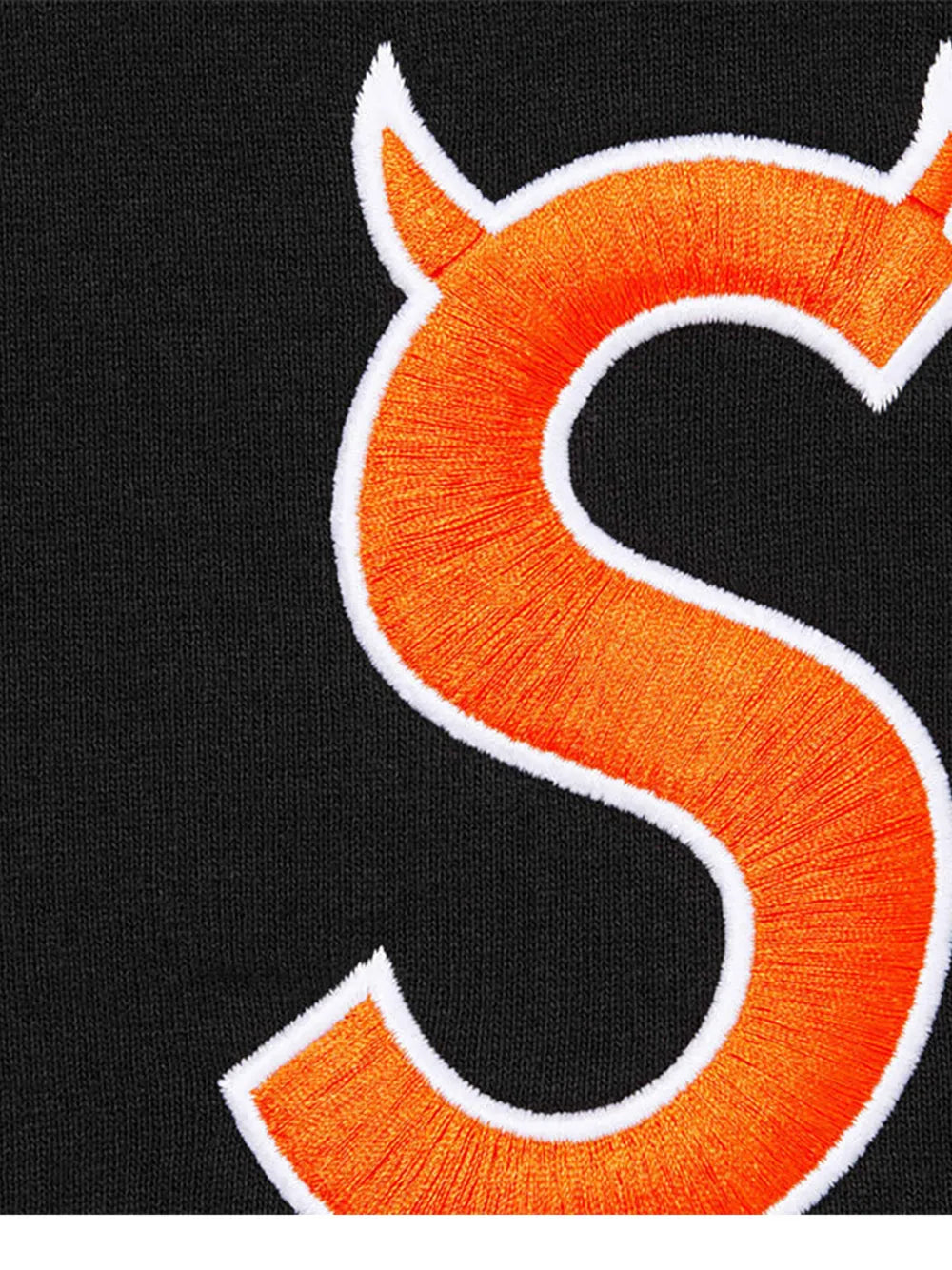 Supreme hoodie Devil S cierre - Negro - imagen 2