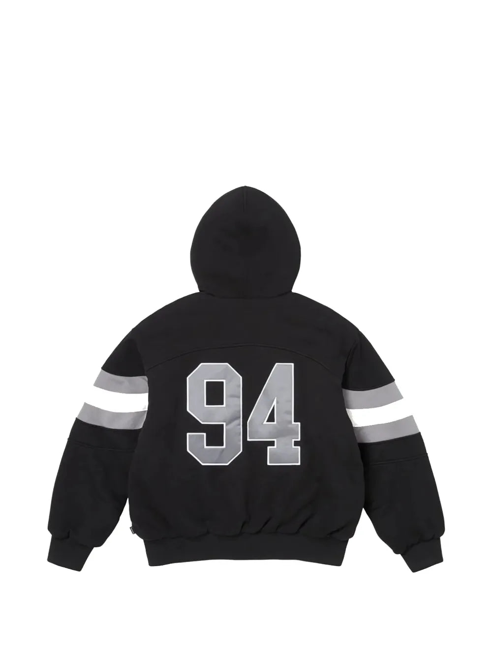 Supreme hoodie con cierre y detalle del logo - Negro - imagen 2
