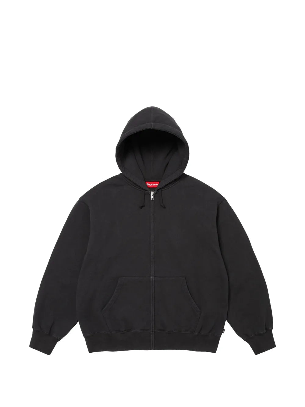 Supreme hoodie con aberturas y cierre - Negro - imagen 1