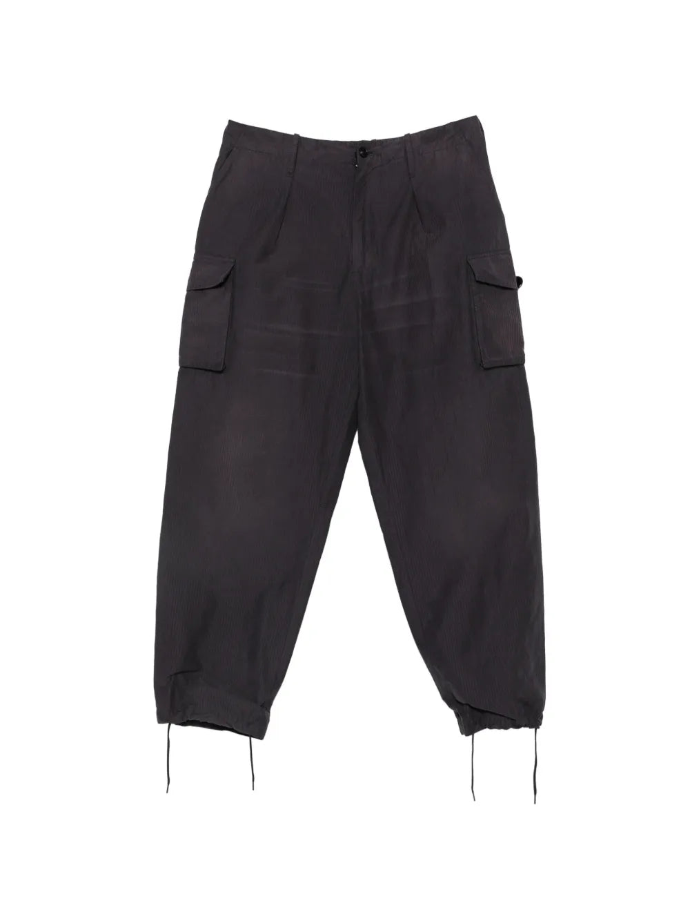 Maison Margiela pantalones tapered con bolsillos cargo - Negro - imagen 1