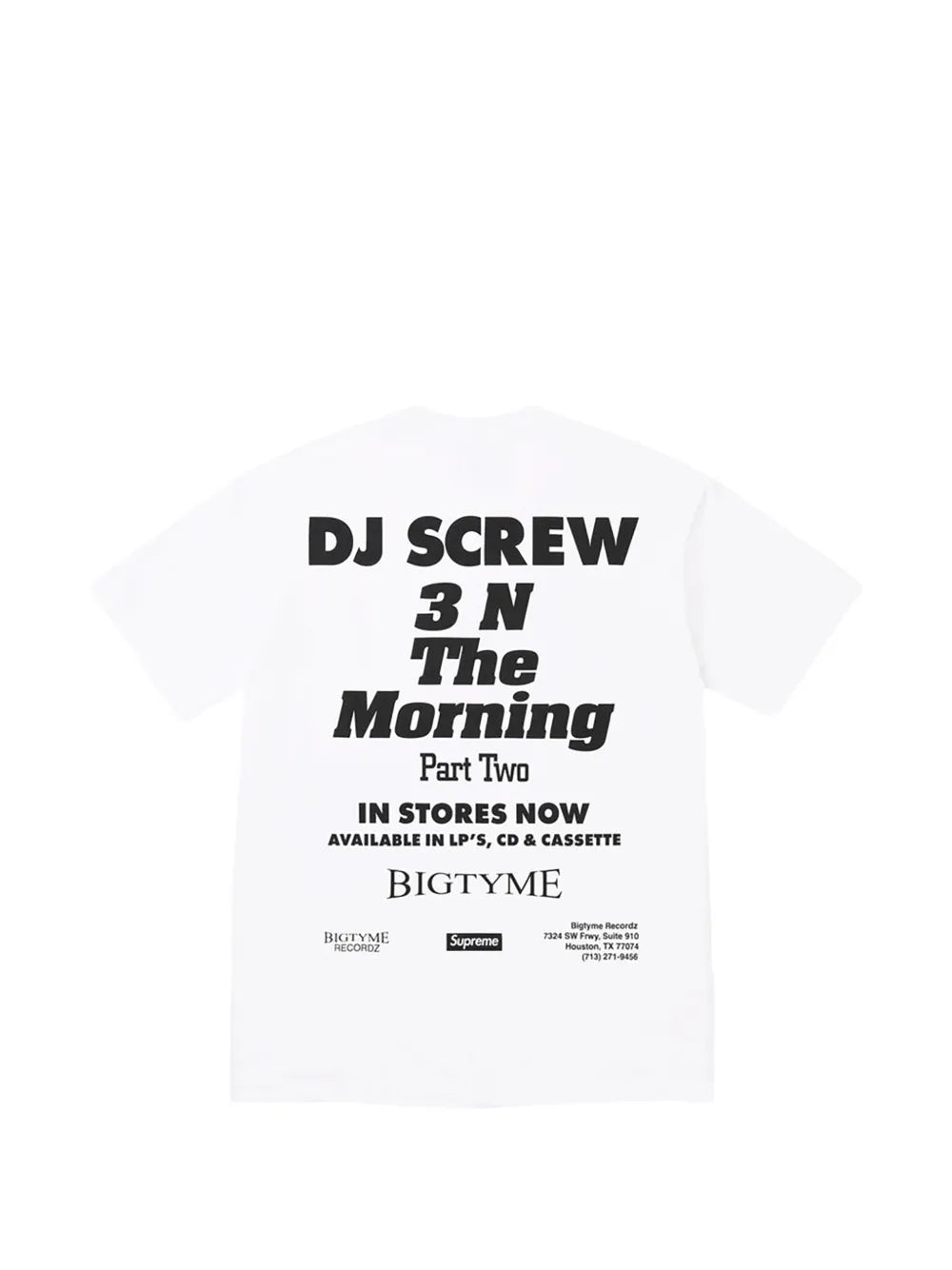 Supreme DJ Screw SUC T-shirt - Blanco - imagen 2