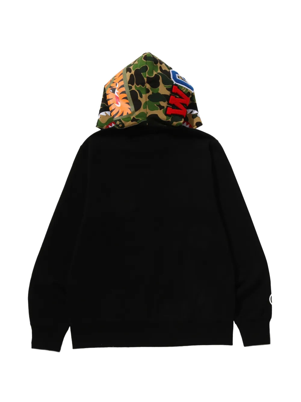 A BATHING APE® hoodie con estampado militar